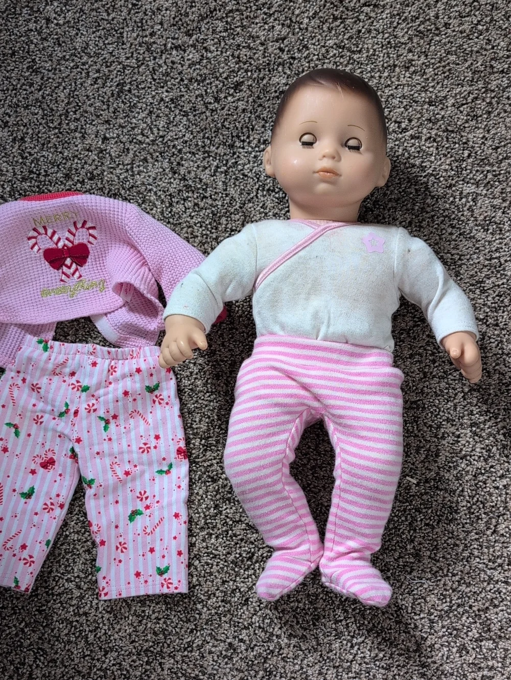 American girl Baby Doll with Pink Outfit - Kids Toys
